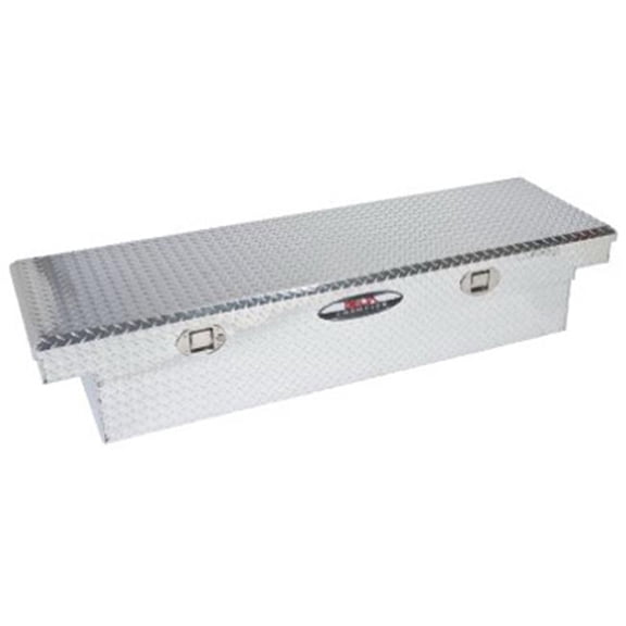 1-232000 Full Size Single Lid, Aluminum Truck Crossover Tool Box