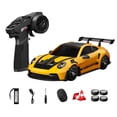 thumbnail image 1 of 1:24 4WD RC Drift Car for Adults, D24 High Speed Remote Control Racing Car with Gyro, LED Lights, Dual Tire Modes, Full Proportional Steering RTR- ( Q1 Racing Yellow / D24-03 ), 1 of 8