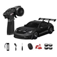 thumbnail image 1 of 1:24 4WD RC Drift Car for Adults, D24 High Speed Remote Control Racing Car with Gyro, LED Lights, Dual Tire Modes, Full Proportional Steering RTR- ( Q6 Matte Black / D24-03 ), 1 of 8