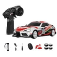 thumbnail image 1 of 1:24 4WD RC Drift Car for Adults, D24 High Speed Remote Control Racing Car with Gyro, LED Lights, Dual Tire Modes, Full Proportional Steering RTR- ( S6 White Finish / D24-01 ), 1 of 8