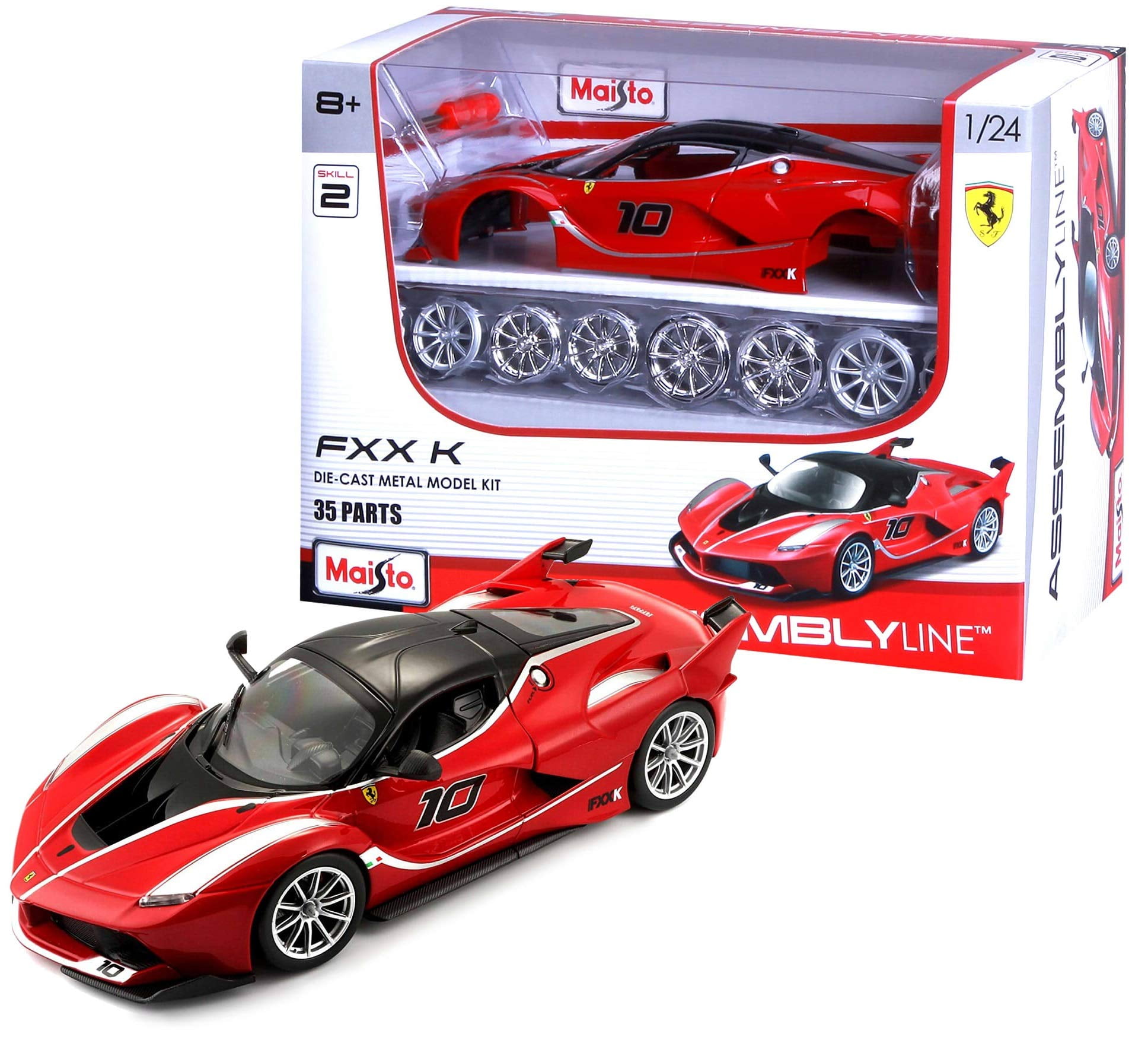 1: 24 Al Ferrari Fxx-K (Colors May Vary) - Walmart.com