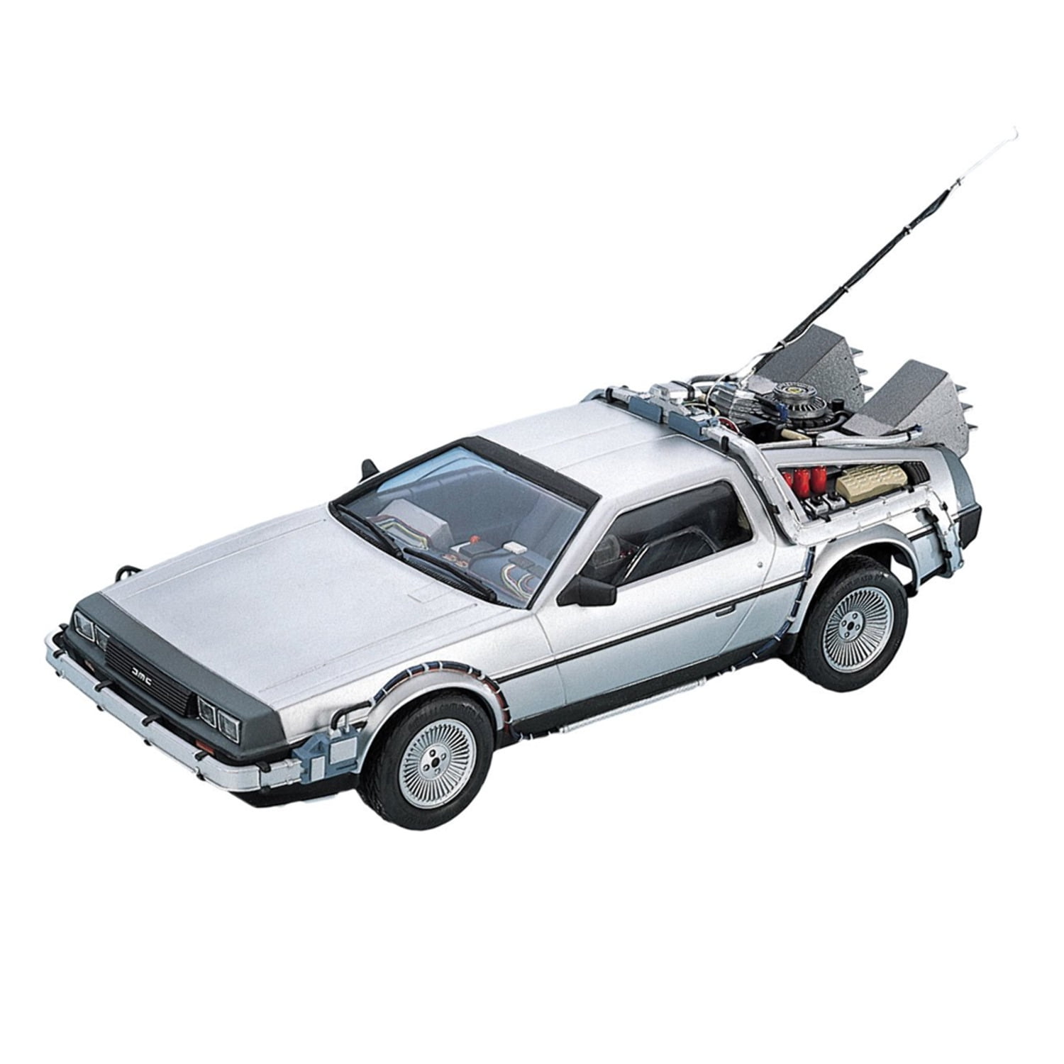 アオシマ　1/24 デロリアン BACK TO THE FUTURE プラモデル Aoshima: Back to the Future Part I DeLorean 1/24 Scale Model Kit