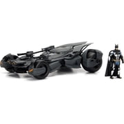 Jada Toys DC Comics 124 Justice League Batmobile Die-Cast Car & 2.75 Batman Figure