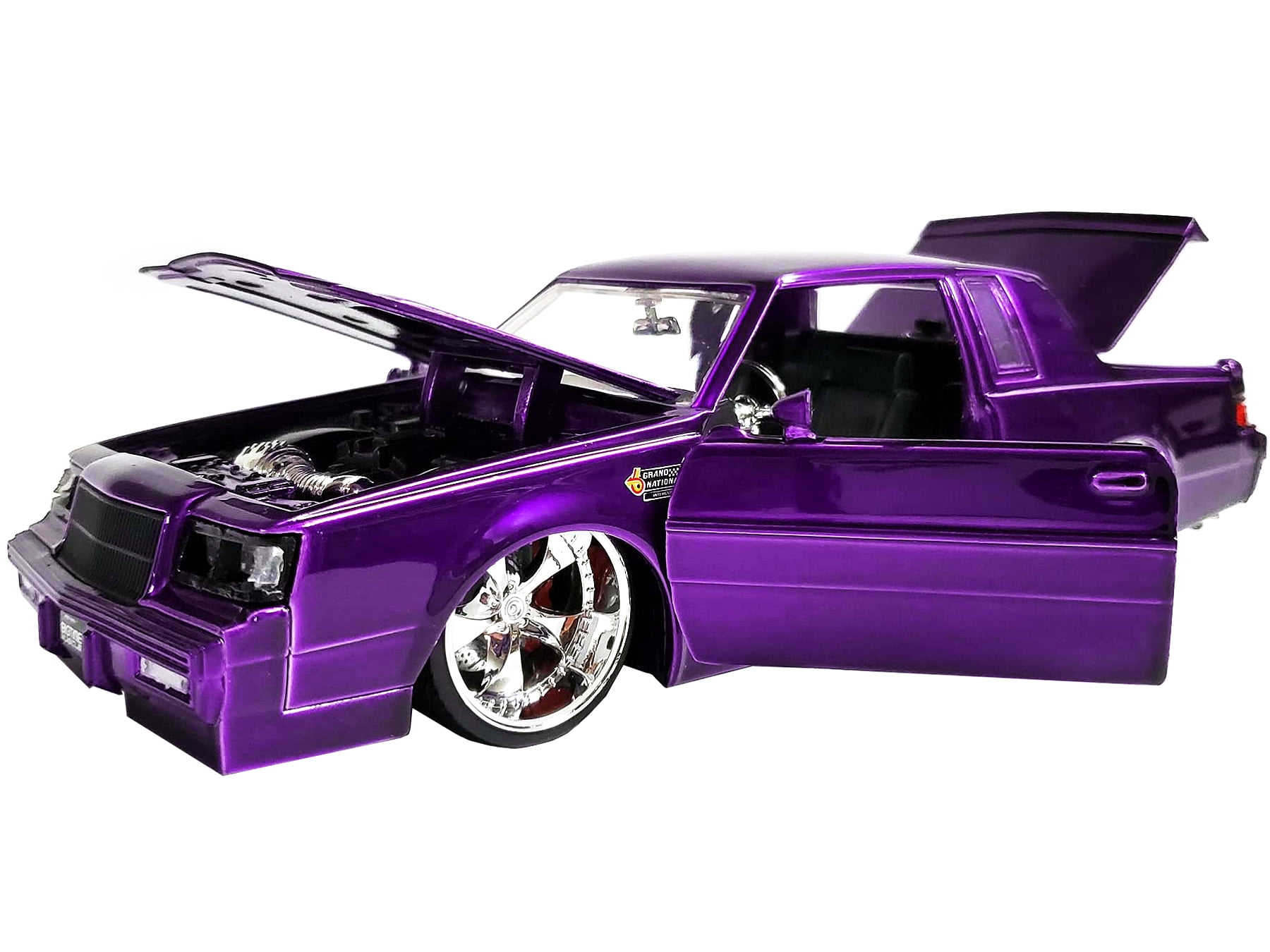 1:24 Big Time Muscle 1987 Buick Grand National (Burgundy)(Selections May Vary)