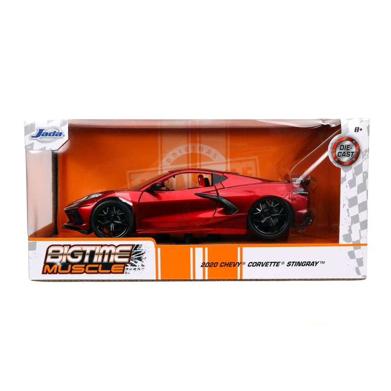 Jada Toys 1:24 Big Time Muscle Toy Car - 2020 Chevy Corvette