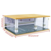 124 Car Parking Lot Model Scenery Background Garage Display Case Home Deco