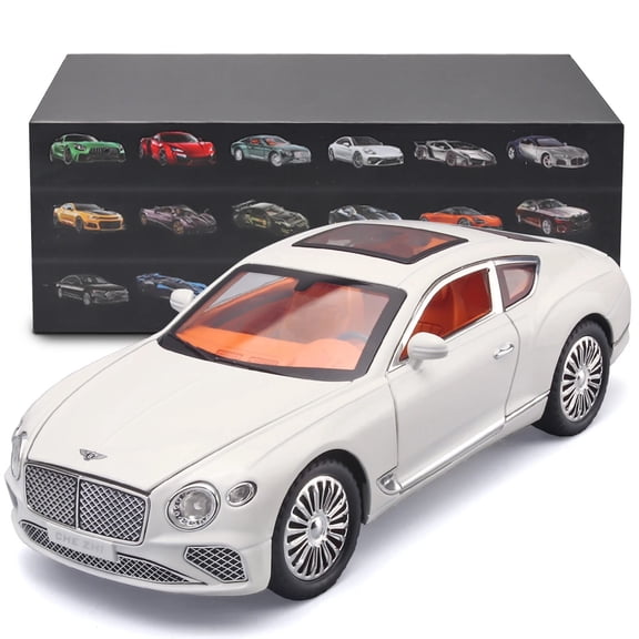 1:24 Continental GT Model Car Alloy Diecast Toy Car Collectible Pull Back Toy Vehicles
