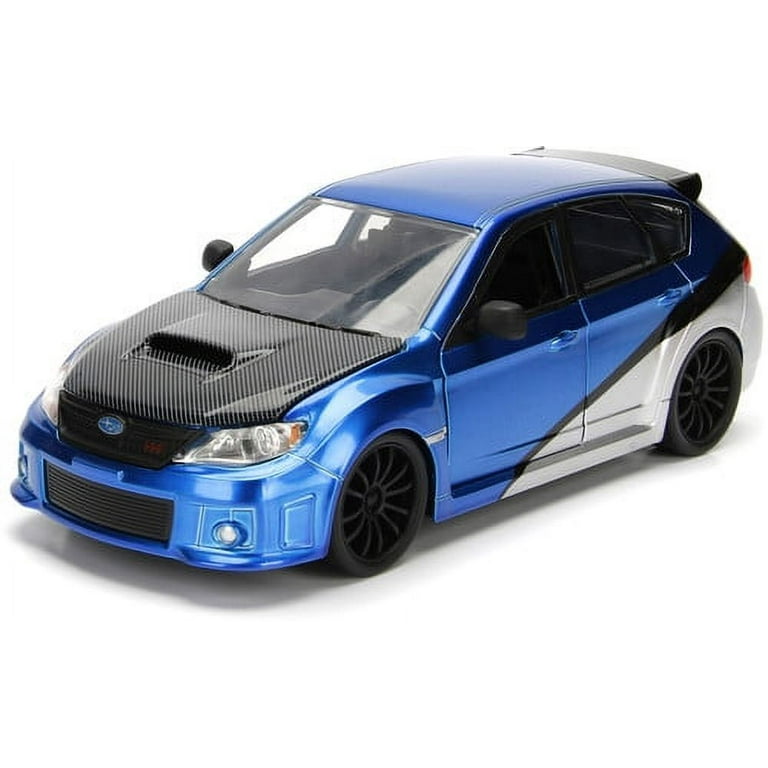 Jada Toys2012 スバルインプレッサWRX STI ウィズ フィギア 1/24 Jada 2012 Subaru Impreza WRX STI with Sonic The
