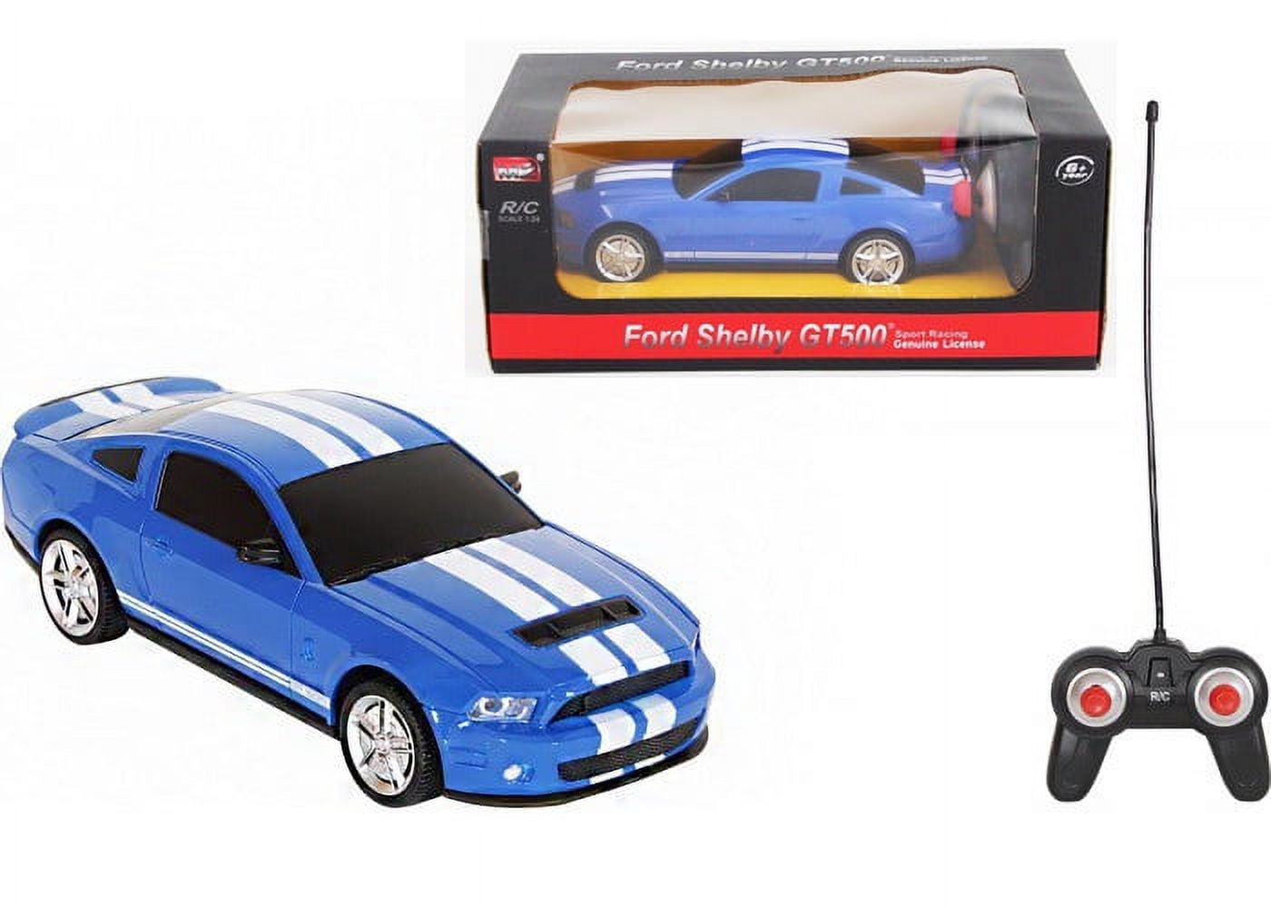 1/24 Ford Mustang Shelby GT500 Radio Remote Control Car R/C (Blue ...