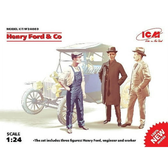1/24 Henry Ford & Co. Figure Set (3)