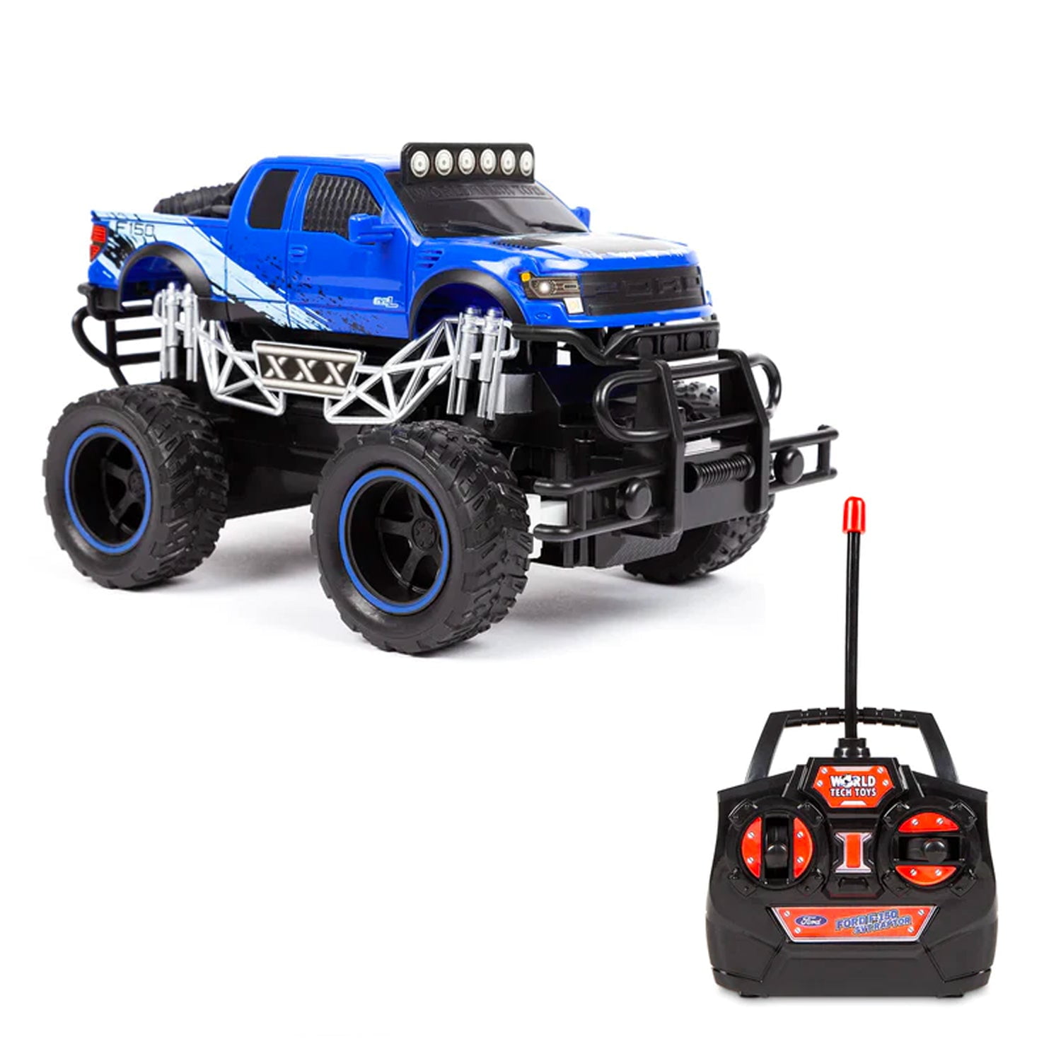 1:24 Officially Licensed Trail Attack Ford F150 SVT Raptor Electric RC Truck