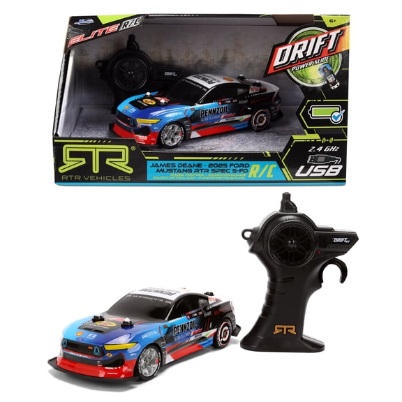 2025 Ford Mustang RTR James Deane Penzoil 1:24 Drift RC Radio Control Cars