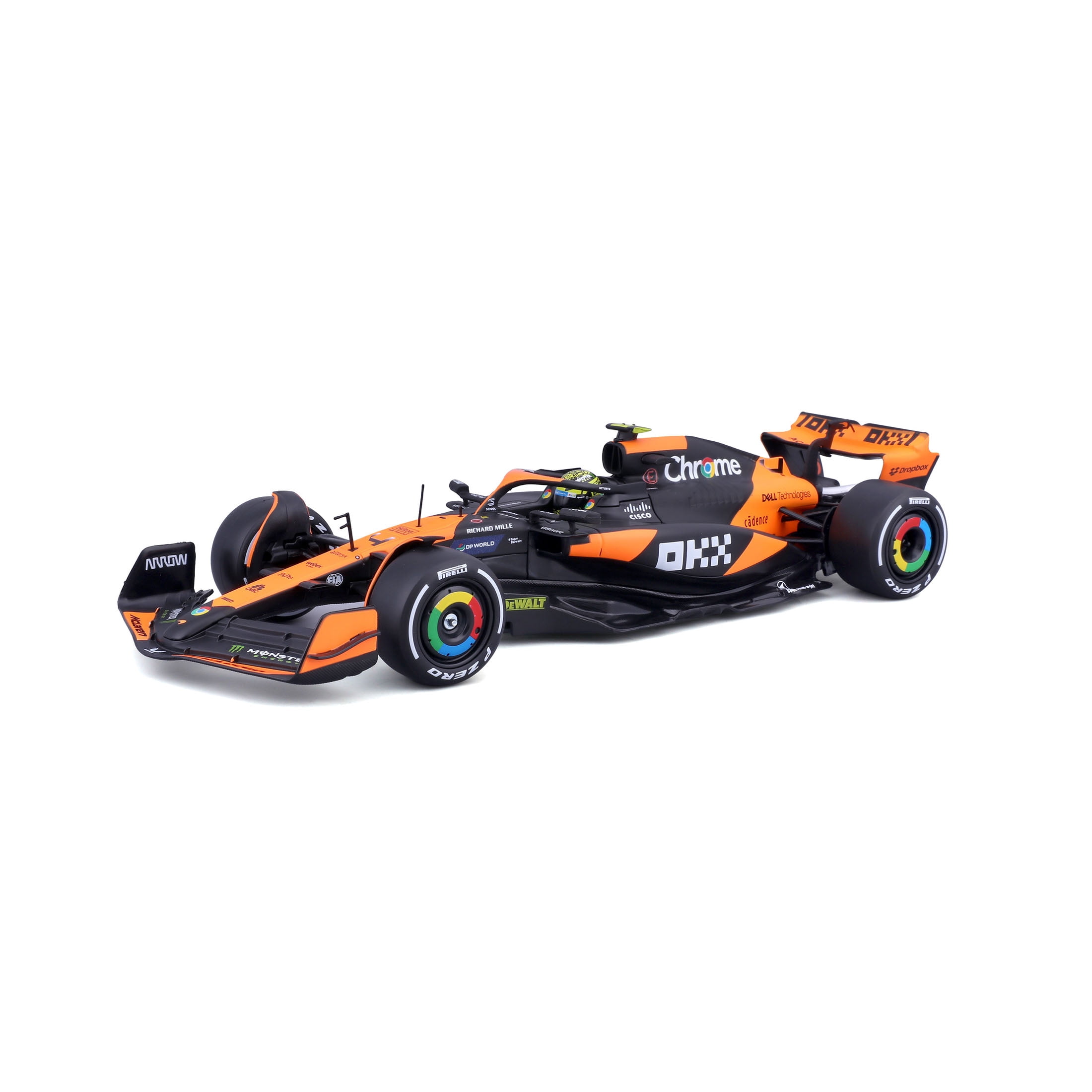 1:24 Race Formula McLaren MCL38 Model Kit Play Vehicle with Helmet, 2024