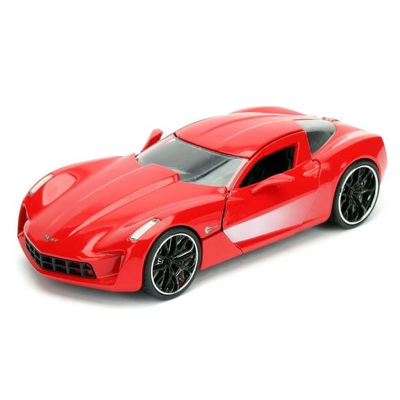 1:24 Scale Die Cast Vehicle Big Time Muscle 2009 Stingray by Jada Toys(Selections May Vary)