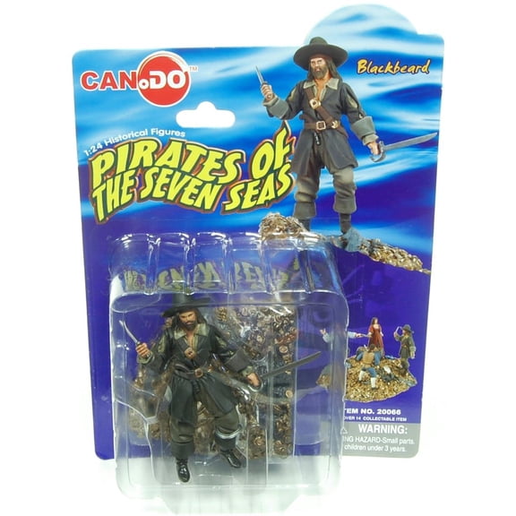 1:24 Scale Historical Figure D Pirates Of The Seven Seas Blackbeard
