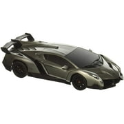 1/24 Scale Lamborghini Veneno Car Radio Remote Control Sport Racing Car RC,Silver