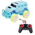 thumbnail image 1 of ​1:24 Scale Mini RC Car w/4-Channel Control - Sport Mode & Collision-Resistant ABS | 14cm Compact Design Age 6+​​ Blue, 1 of 8