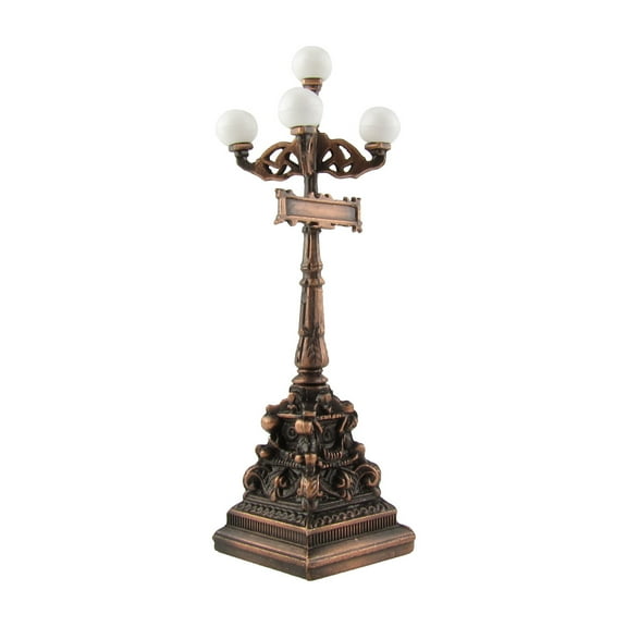 1:24 Scale Model Miniature 5 Lamp Post Diorama Accessory Metal Pencil Sharpener