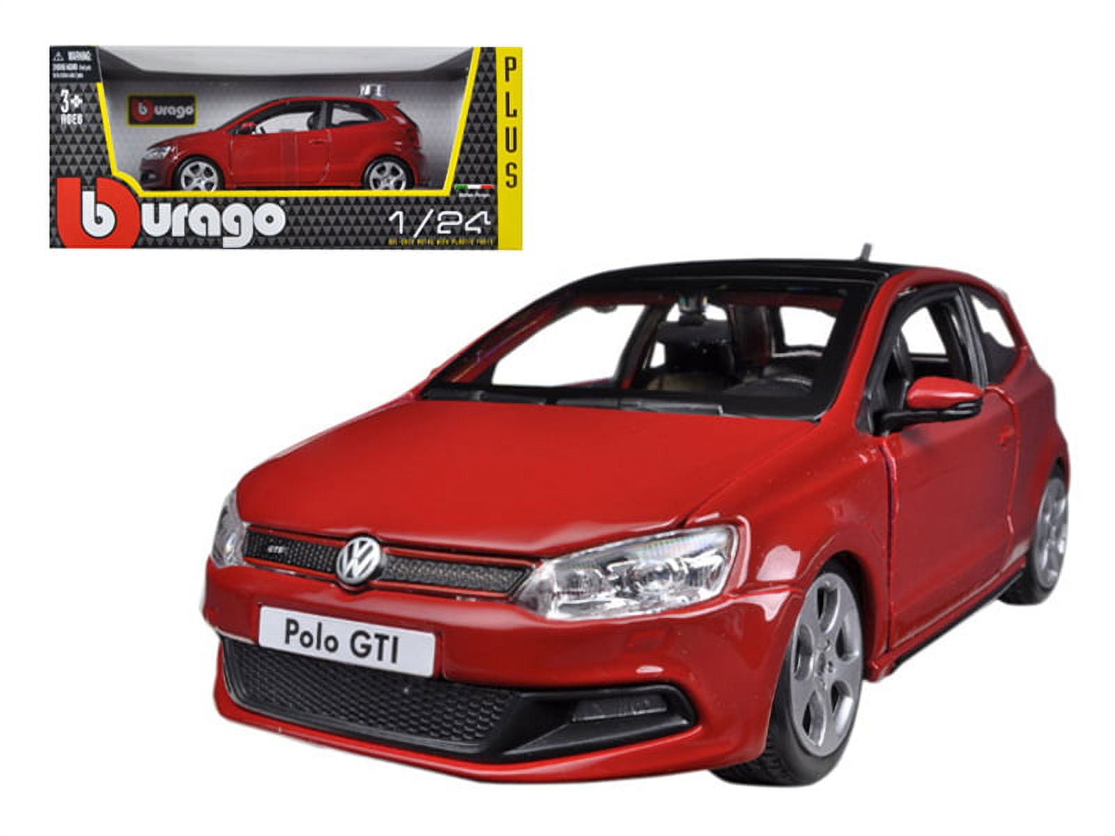 ミニカー Bburago Volkswagen Polo GTI Mark 5 1/32 BURAGO 18-43034WH Scale 1/32 | VOLKSWAGEN POLO GTi MK V 2010