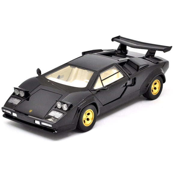 1: 24 Suitable for Lamborghini Countach LPI 500S Alloy Car Model High Simulation Die Casting Toy with Sound and Light Rear Pulling Car Children's Gift