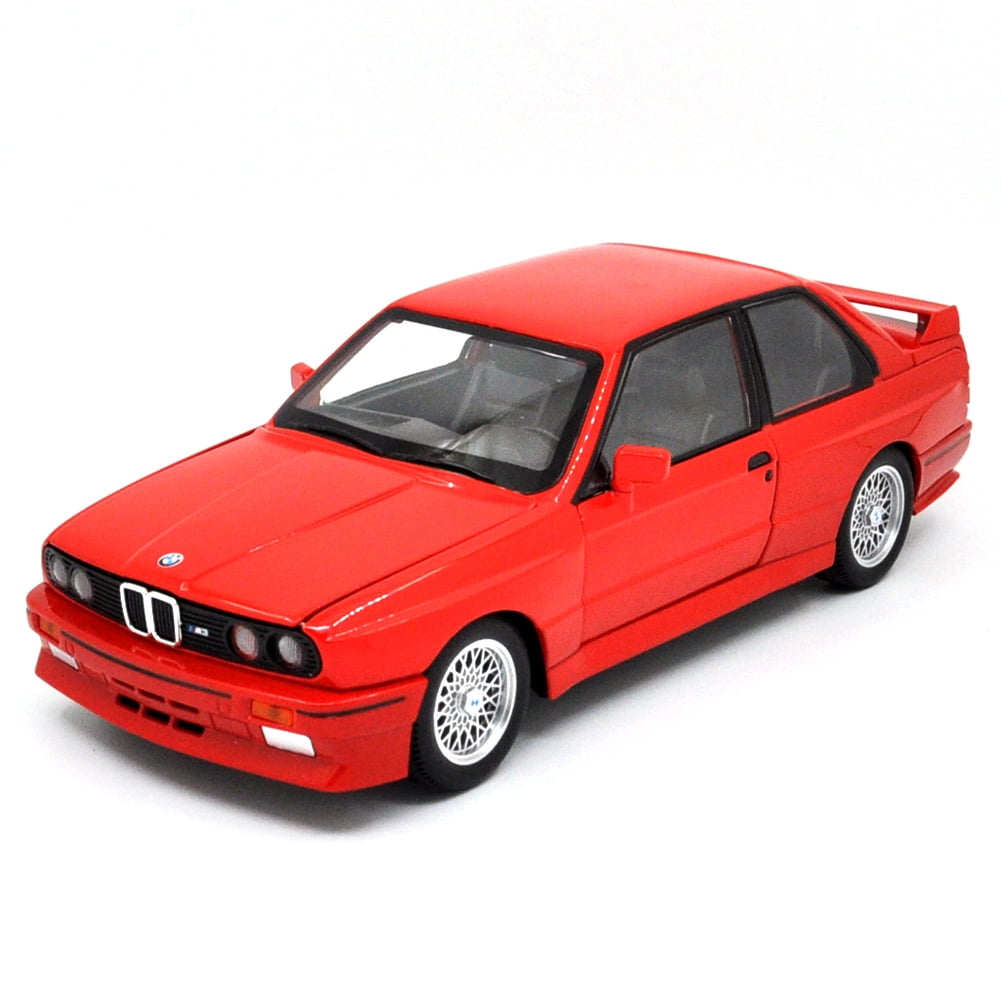 1: 24 Suitable for 1988 BMW M3 E30 alloy sports car model die-casting metal sound and light children's toy