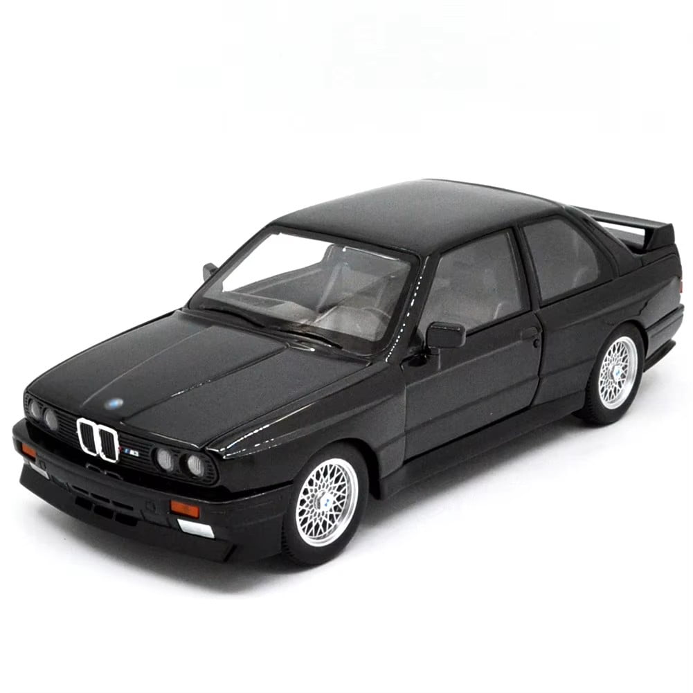 1: 24 Suitable for 1988 BMW M3 E30 alloy sports car model die-casting metal sound and light children's toy
