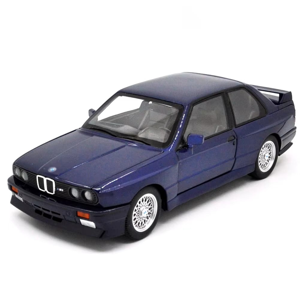 1: 24 Suitable for 1988 BMW M3 E30 alloy sports car model die-casting metal sound and light children's toy