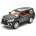 thumbnail image 1 of 1: 24 Suitable for Lexus LX570 Alloy Simulation Car Die Casting Model Dynamic Sound and Light Toy Series Collectibles Boy's Birthday Gift, 1 of 8