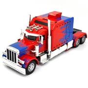 1 24 ratio suitable for Peterbilt 389 tractor trailer toy truck childrens car, Lonestar design, with functions, prefabricated semi-trailer, Reali