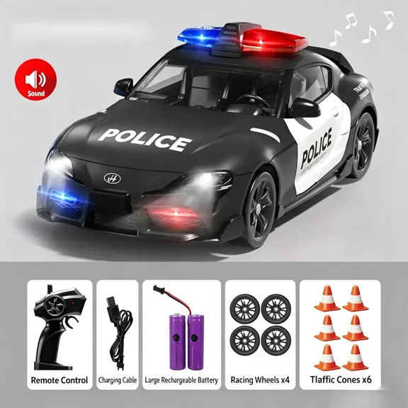 1:24 rc racing cars full proportional throttle ideal for solo practice neighborhood races birthday parties casual play and holiday gifts
