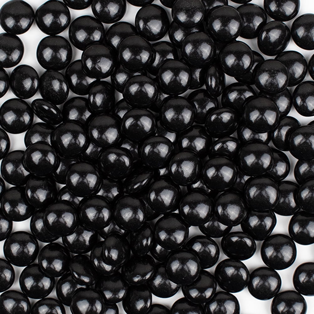 1,060 ct Black Bulk Chocolate Coated Gems For Parties, Gifting, Baking And Candy Buffets (2.5lb)