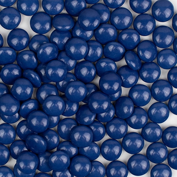 1,060 ct Blue Bulk Chocolate Coated Gems For Parties, Gifting, Baking And Candy Buffets (2.5lb)