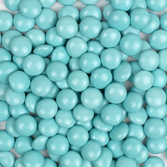 1,060 ct Light Blue Bulk Chocolate Coated Gems For Parties, Gifting, Baking And Candy Buffets (2.5lb)