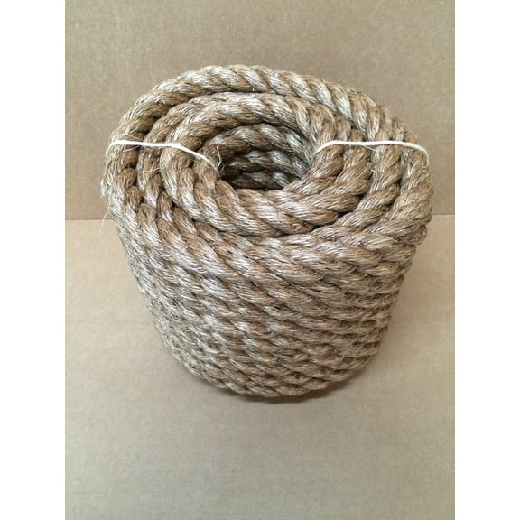 1.25" (1-1/4") x 100' Treated Manila Rope Dock Deck