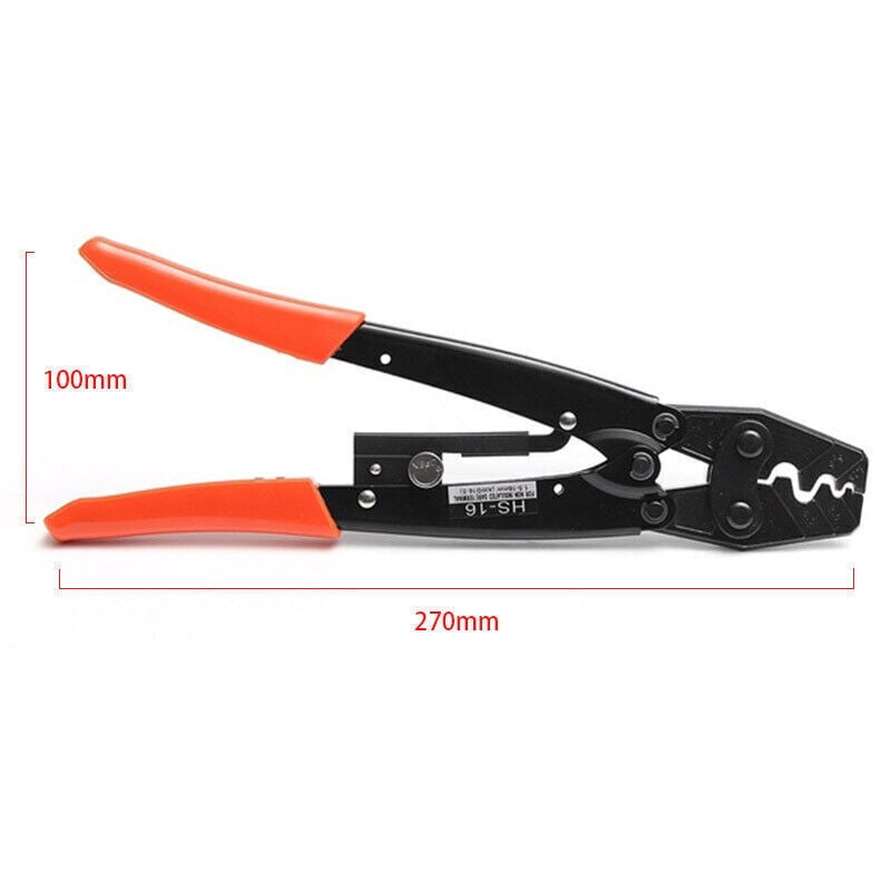 1.25-16mm² HS-16 Plier Terminal Wire Cable Lug Cutter Crimper Crimping Tool