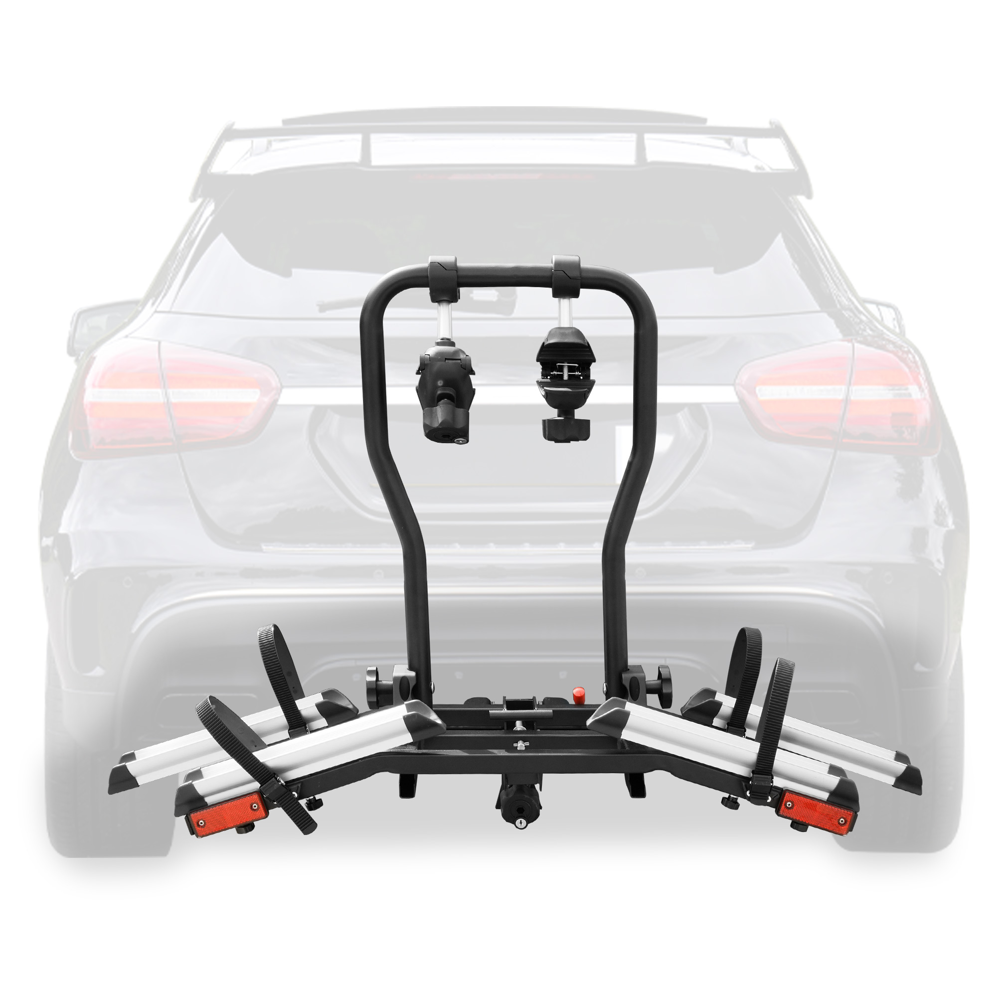 Fultyme RV 1300 Hitch Mount 2Bike Rack, 200 lbs. Capacity