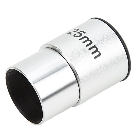 1.25" 25mm Eyepiece for Telescopes, Optical Glass Lens, Wide Angle, Reduced for Astronomy