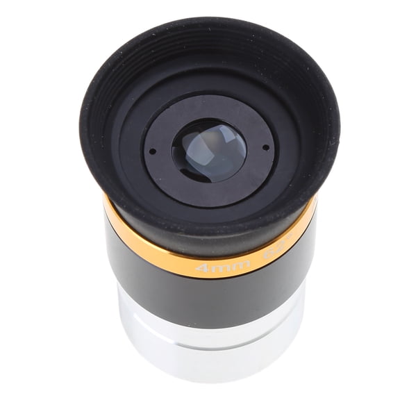 1.25" 62 Degrees 4mm Eyepiece Lens Aspheric Wide Spherical High-definition Eyepiece Adapter Astronomical