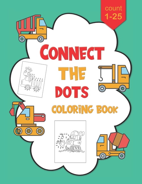 125 Connect The Dots Coloring Book Dot to Dot Workbook For Kids Ages