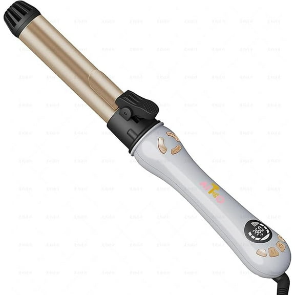 1.25 Inch Automatic Rotating Curling Iron for Waves, Ceramic Self Spinning Curler Curling Wand with 12 Adjustable Temps, 2 Rotating Speed, Auto Shut-Off, Anti-Scald & Dual Voltage