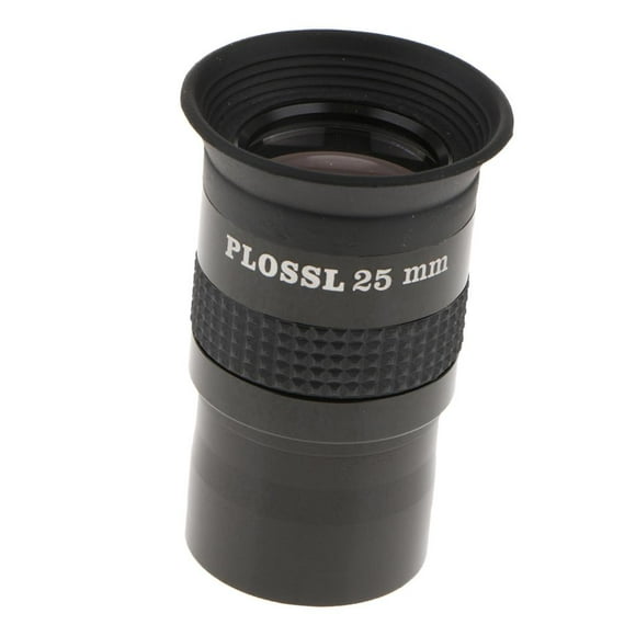 1.25'' PL 25mm Telescope Eyepiece Fully Multicoated - 4- Plossl Design - Threaded For Standard 1.25inch Astronomy Filters