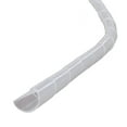 thumbnail image 1 of 1.25" Polyethylene Spiral Wrap Tubing - 10 Feet Length - Color: Clear, 1 of 1