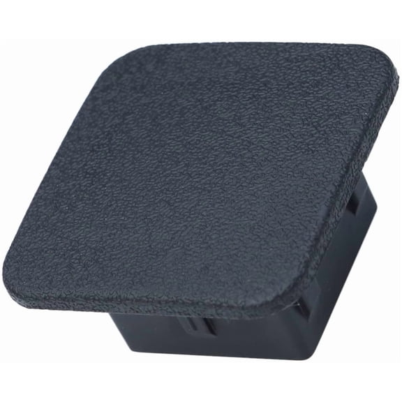 LFPartS 1.25" Trailer Hitch Cover Tube Plug Insert Fits 1 1/4 Inch (1.25") Receivers (Plain Black)