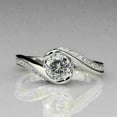 thumbnail image 1 of 1.25 ct Round Cut Solitaire Engagement Ring Sterling Silver Promise Ring Wedding Jewelry Valentine Gift for Her, 1 of 7