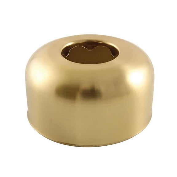 1.25 in. Bell Flange, Brushed Brass