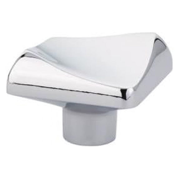 1.25 in. Bezier Cabinet Knob, Bright Chrome