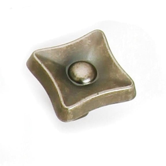 1.25 in. Flair Knob - Antique Pewter