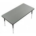 thumbnail image 1 of 1.25 in. High Pressure Top Rectangular Activity Tables, Montana Granite - 24 x 48 in., 1 of 1