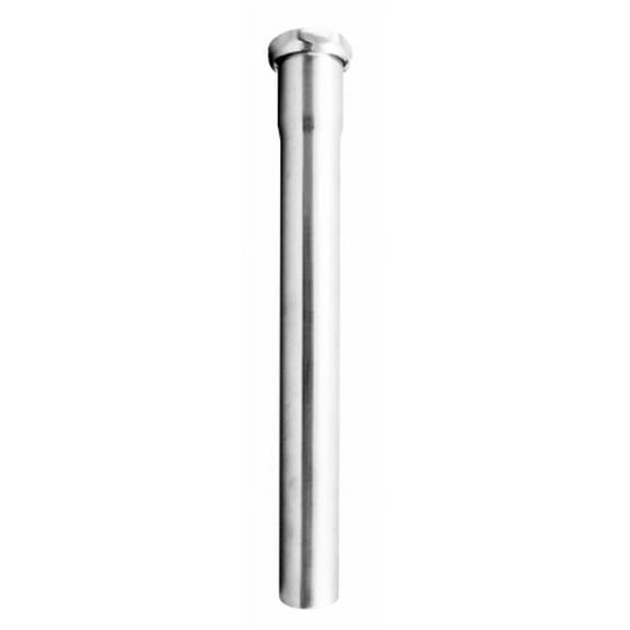 1.25 in. OD x 12 in. Slip Joint Extension Tube - Polished Chrome