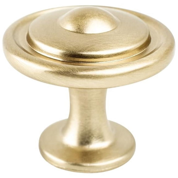1.25 in. Traditional Advantage Three Oval Knob, Champagne